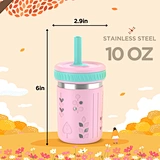 BPA-free kids tumbler with fun characters and design